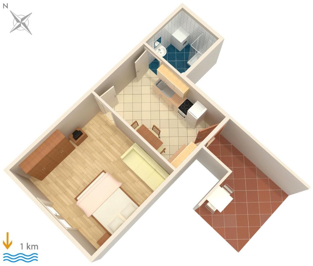 Apartments With A Parking Space Pula - 6985 Bagian luar foto