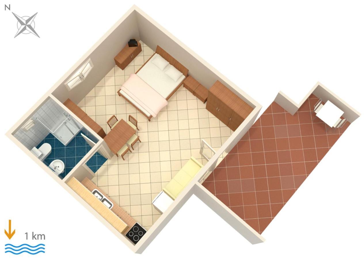 Apartments With A Parking Space Pula - 6985 Bagian luar foto